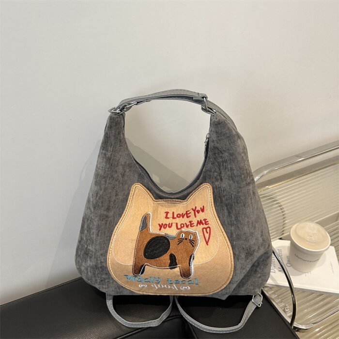 Meow bag grey 1